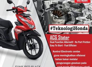 Ini Fungsi Teknologi ACG Starter pada Sepeda Motor Honda